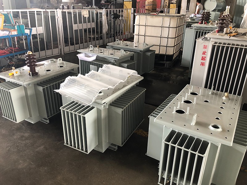5 Sets of oil cooled distribution transformer For Iran Customer is on production