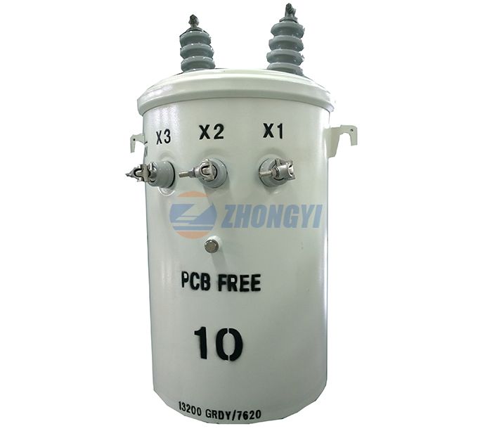 Single Phase Pole Mounted Power Distribution Transformer