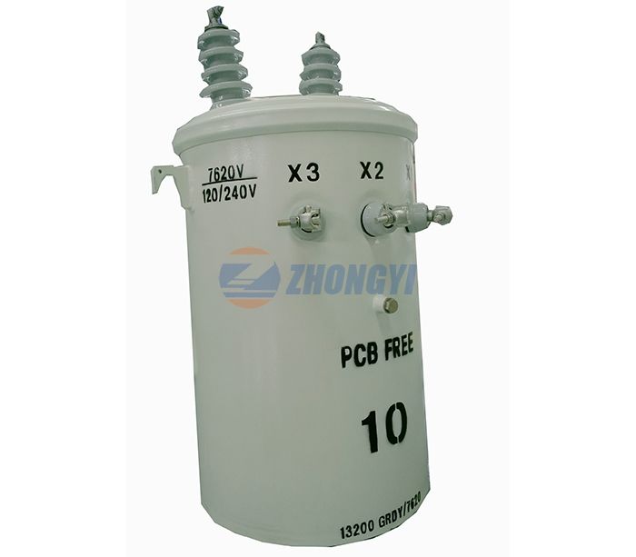 Single Phase Pole Mounted Power Distribution Transformer